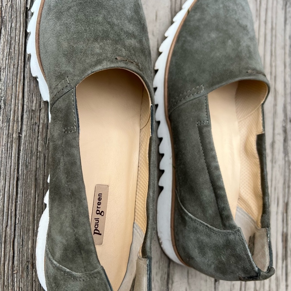 Paul Green Women's Roger Suede Leather Loafer, Size 8 - Picture 8 of 16
